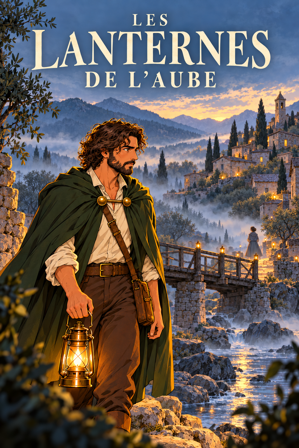 Couverture des Lanternes de l’Aube